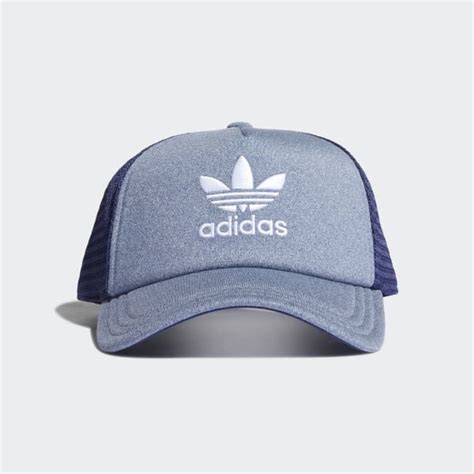 gorra adidas originals trucker azul.